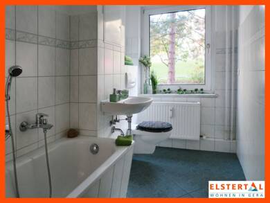 Wohnung zur Miete 450 € 3 Zimmer 65 m² EG Johannes-R.-Becher-Str. 23 Bieblach 3 Gera 07546