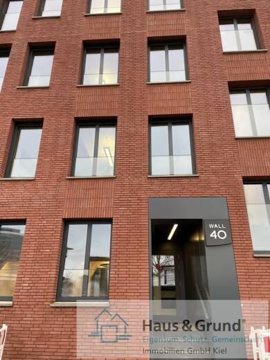Wohnung zur Miete - Erstbezug 1.242 € 3 Zimmer 92 m² Dachgeschoss, 4. Geschoss Wall 40 Altstadt Kiel 24103