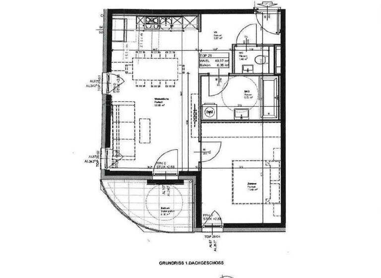 Wohnung zur Miete 747 € 2 Zimmer 49,4 m² Atzlergasse Wien 1230