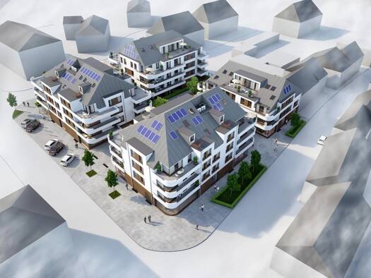 Studio zum Kauf - Neubau provisionsfrei 307.500 € 2 Zimmer 61,5 m² 2. Geschoss Bernhard-Becker-Str. 1 Schweich 54338