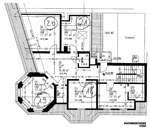 Bürofläche zur Miete provisionsfrei 450 € 12 m²<br/>Bürofläche Worringer Straße Neustadt - Nord Köln 50668