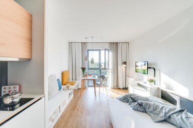 Wohnung zur Miete Wohnen auf Zeit 1.673 € 1 Zimmer 25 m² frei ab 28.09.2024 Treskowallee Oberschöneweide Berlin 10318