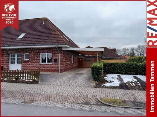 Doppelhaushälfte zum Kauf 239.000 € 4 Zimmer 109 m² 461,5 m² Grundstück Rhaudermoor Rhauderfehn 26817