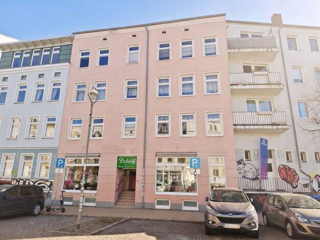 Mehrfamilienhaus zum Kauf als Kapitalanlage geeignet 1.095.000 € 9 Zimmer 419 m² 230 m² Grundstück Margaretenstraße 12 Kröpeliner Tor-Vorstadt Rostock 18057