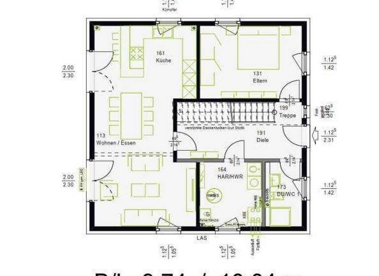 Einfamilienhaus zum Kauf - Erstbezug provisionsfrei 549.000 € 5 Zimmer 130 m² 540 m² Grundstück Annen Witten 58454