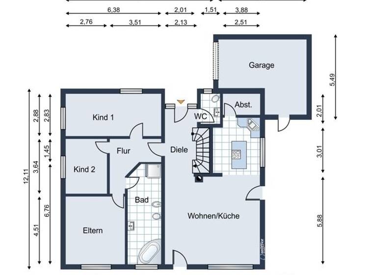 Einfamilienhaus zum Kauf 5 Zimmer 130 m²<br/>Wohnfläche 426 m²<br/>Grundstück Sonnenhof Pforzheim / Sonnenberg 75180