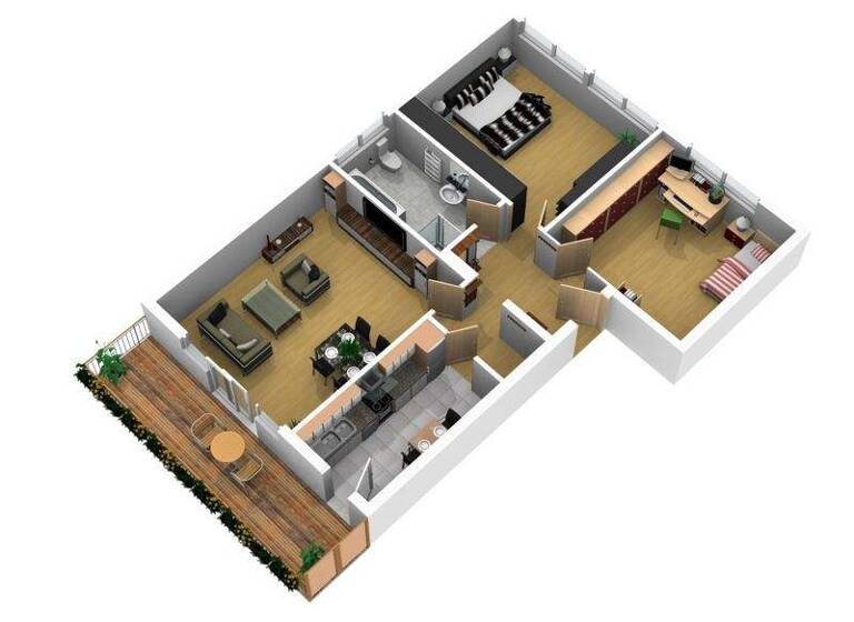 Wohnung zur Miete 985 € 3 Zimmer 90 m² EG Elmshorn 25335