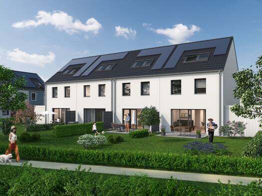 Reihenmittelhaus zum Kauf - Erstbezug provisionsfrei 514.900 € 4 Zimmer 125,2 m² 323,3 m² Grundstück Uerdingen Uerdingen 47829