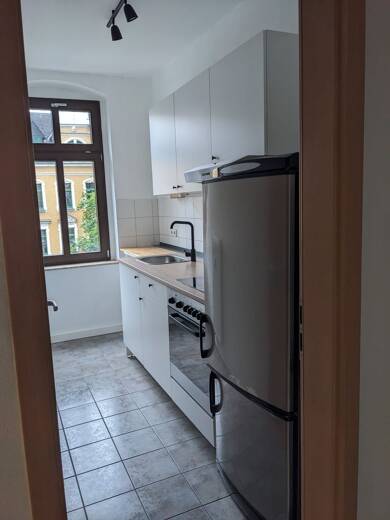 Studio zur Miete 230 € 2 Zimmer 41,8 m² 2. Geschoss Ricarda-Huch-Straße 18 Altendorf 926 Chemnitz 09116