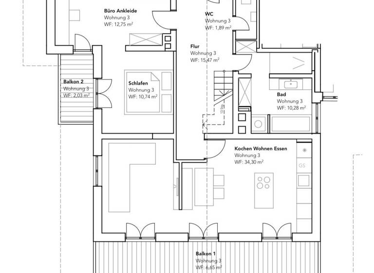 Maisonette zur Miete 1.900 € 4,5 Zimmer 136 m² Geschoss 1/2 frei ab 01.06.2026 Hindelang Bad Hindelang 87541