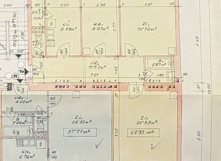 Wohnung zum Kauf 249.000 € 3 Zimmer 69,8 m² 3. Geschoss Wien 1120