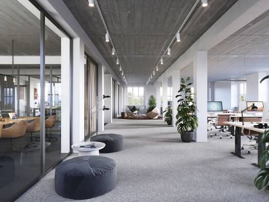 Büro zur Miete 8.455 m² Bürofläche teilbar ab 370 m² Tempelhof Berlin 12099