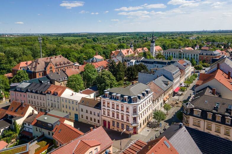 Wohnung zur Miete 450 € 2 Zimmer 81 m² 3. Geschoss frei ab sofort Parkstraße 2 Innenstadt Riesa 01589