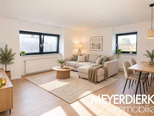 Wohnung zur Miete 700 € 3 Zimmer 91,1 m² Edewecht Edewecht 26188
