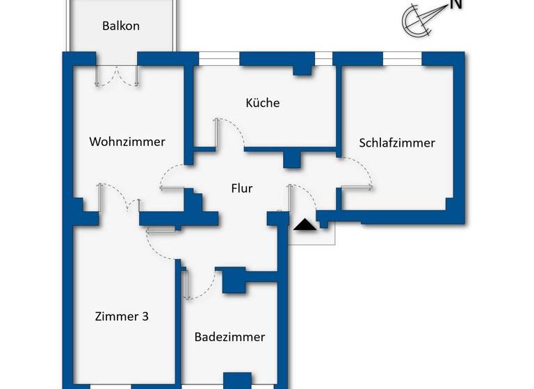 Wohnung zum Kauf 326.000 € 3 Zimmer 78 m² EG Köpenick Berlin 12555