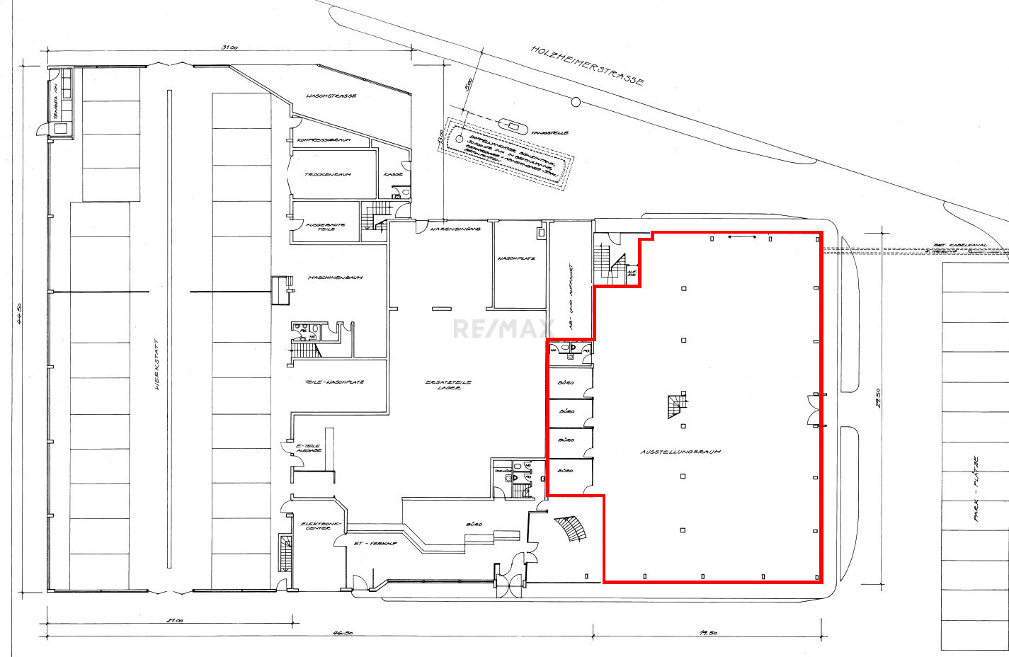 Ausstellungsfläche zur Miete 13.900 € 1.560 m²<br/>Verkaufsfläche Göppingen - Südoststadt Göppingen 73037