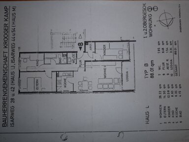 Wohnung zum Kauf als Kapitalanlage geeignet 178.000 € 4 Zimmer 88 m² Isarweg Elmschenhagen-Süd Kiel 24146