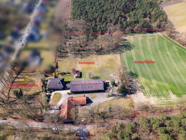 Land-/Forstwirtschaft zum Kauf 45.591 m² Grundstück Halen Lotte 49504