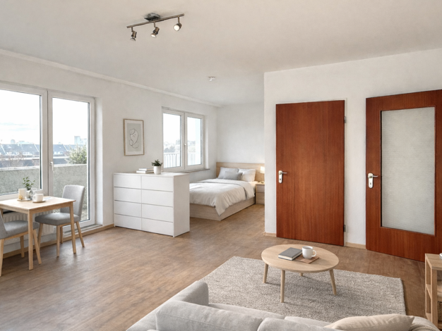 Studio zum Kauf 249.000 € 1 Zimmer 45 m² 6. Geschoss Derendorf Düsseldorf 40476