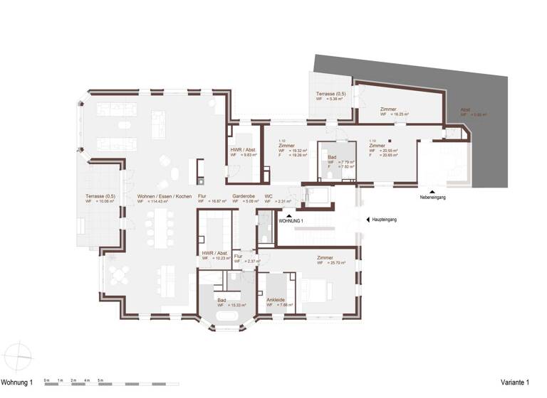 Wohnung zum Kauf - Erstbezug 5 Zimmer 291,2 m² EG Blankenese Hamburg 22587
