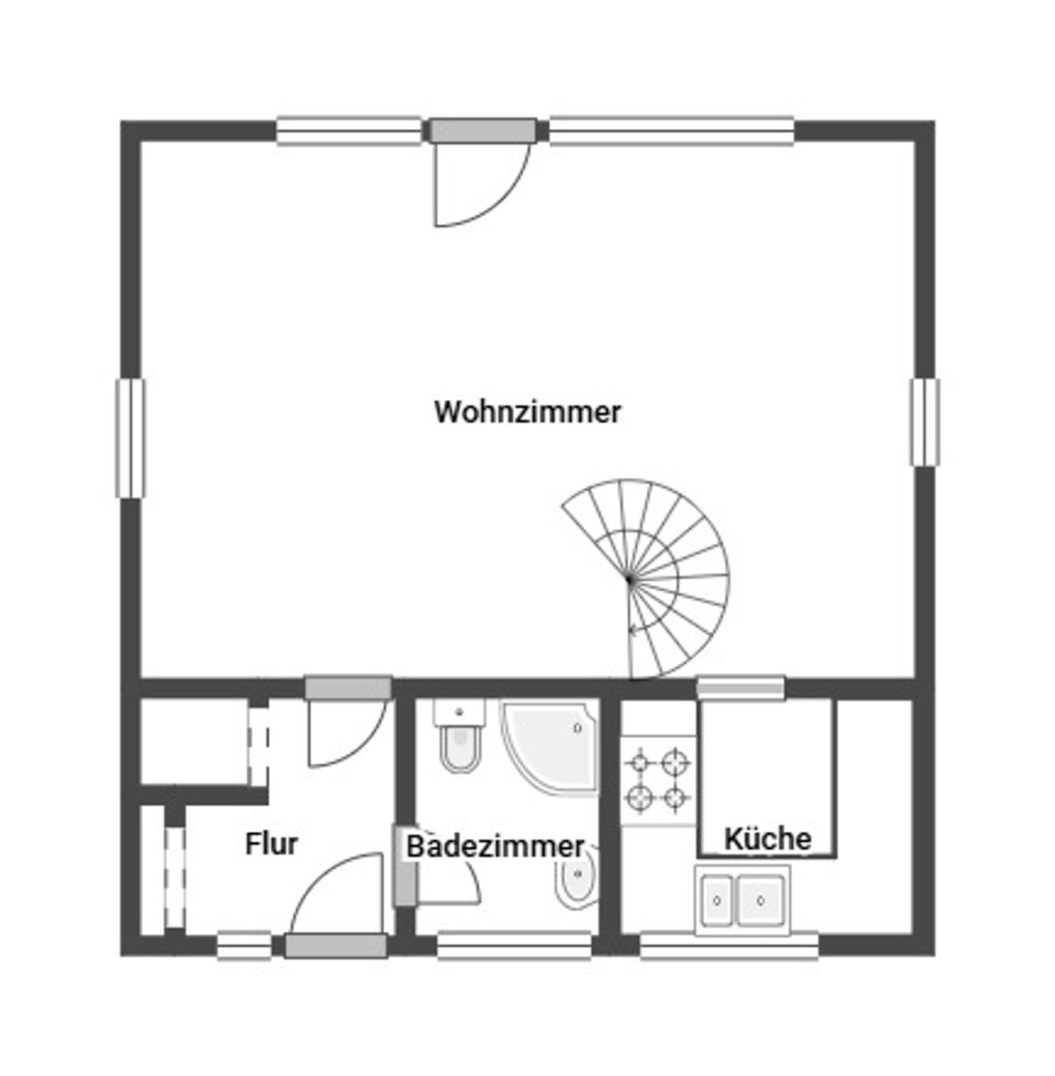 Einfamilienhaus zum Kauf 299.000 € 3 Zimmer 69 m²<br/>Wohnfläche 624 m²<br/>Grundstück Damp 24351