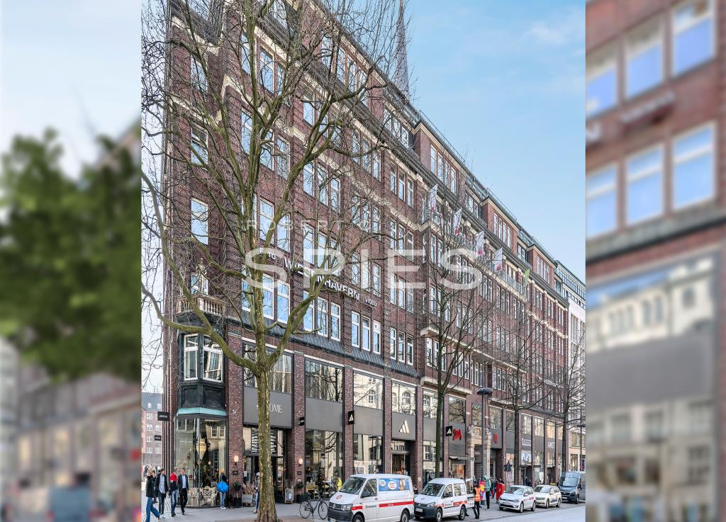 Bürogebäude zur Miete provisionsfrei 22 € 1.495 m²<br/>Bürofläche ab 420,8 m²<br/>Teilbarkeit Hamburg - Altstadt Hamburg 20095