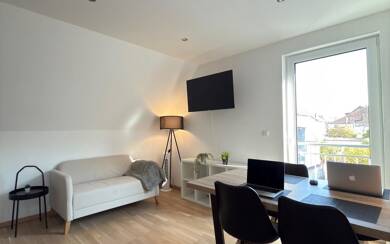 Wohnung zur Miete Wohnen auf Zeit 2.150 € 2 Zimmer 60 m² frei ab 05.07.2025 Welschneureuter Straße 0 Neureut - Südlicher Teil Karlsruhe Neureut 76149