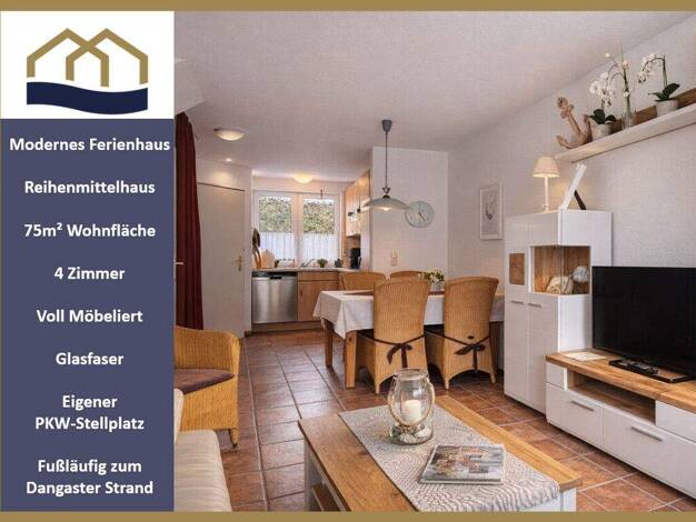 Reihenmittelhaus zum Kauf 299.000 € 4 Zimmer 75 m² 170 m² Grundstück Hollwert 33H Dangast Varel / Dangast 26316