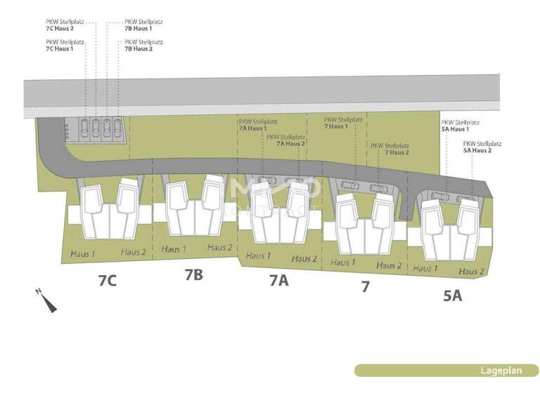 Doppelhaushälfte zum Kauf - Erstbezug 579.800 € 5 Zimmer 116,8 m² Höflein an der Donau 3421