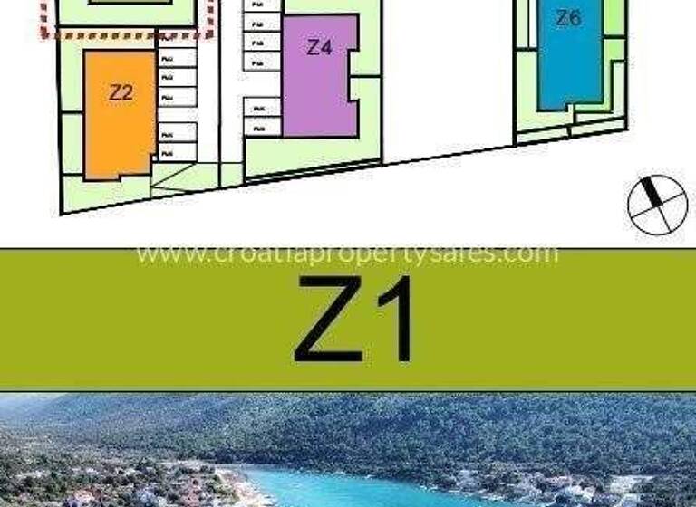 Wohnung zum Kauf 180.000 € 2 Zimmer 58 m² Sibenik