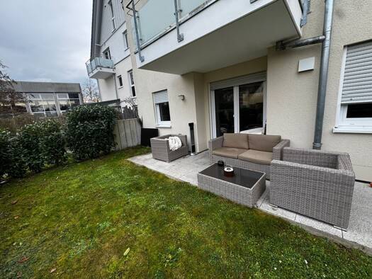 Terrassenwohnung zur Miete 750 € 2 Zimmer 55 m² Geschoss EG/1 frei ab 22.02.2026 Friedrichshafen 88045