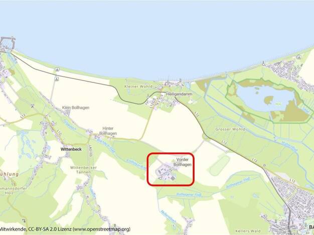 Grundstück zum Kauf provisionsfrei 124.200 € 690 m² Grundstück Hauptstraße Vorder Bollhagen Vorder-Bollhagen 18209