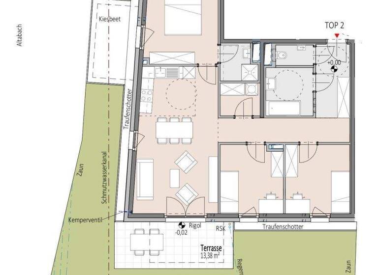 WG-Zimmer zum Kauf - Erstbezug 481.200 € 4 Zimmer 89,4 m² EG Wiener Neustadt 2700