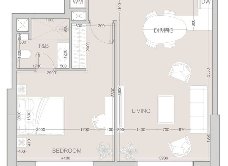 Wohnung zum Kauf provisionsfrei 324.220 € 2 Zimmer 84,5 m² Dubai 00000