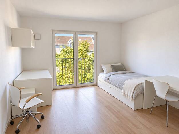 Wohnung zur Miete 690 € 1 Zimmer 25,4 m² 4. Geschoss frei ab 01.11.2026 Dasselstr. 1 b Neustadt-Süd Köln 50674