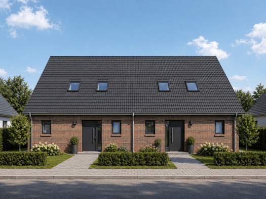 Doppelhaushälfte zum Kauf provisionsfrei 429.000 € 4 Zimmer 103 m² 285 m² Grundstück Ahrensbök Ahrensbök 23623