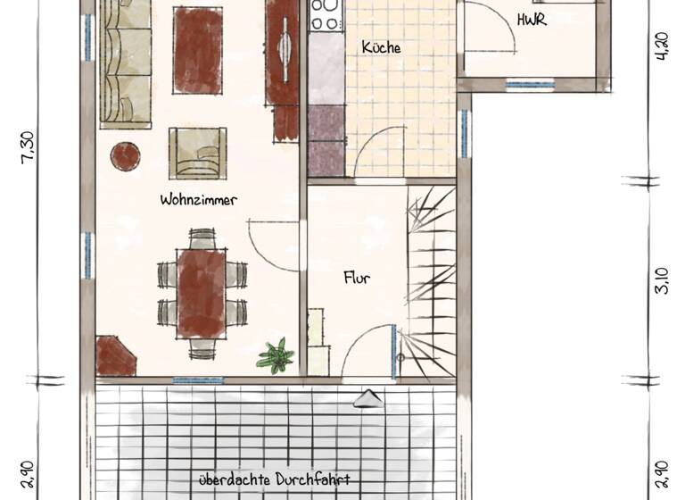 Reihenmittelhaus zum Kauf 39.000 € 4 Zimmer 100 m² 190 m² Grundstück frei ab sofort Niederröblingen Allstedt 06542