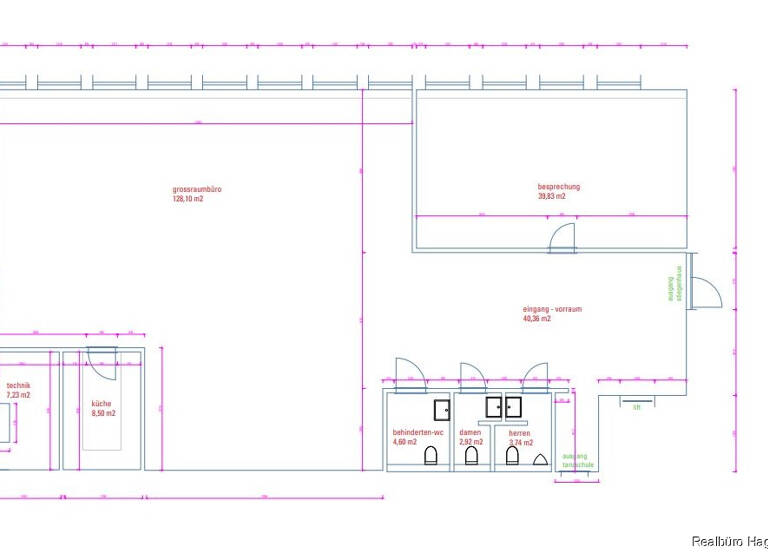 Bürofläche zur Miete 220 m² Bürofläche Bildgasse 18 Dornbirn 6850