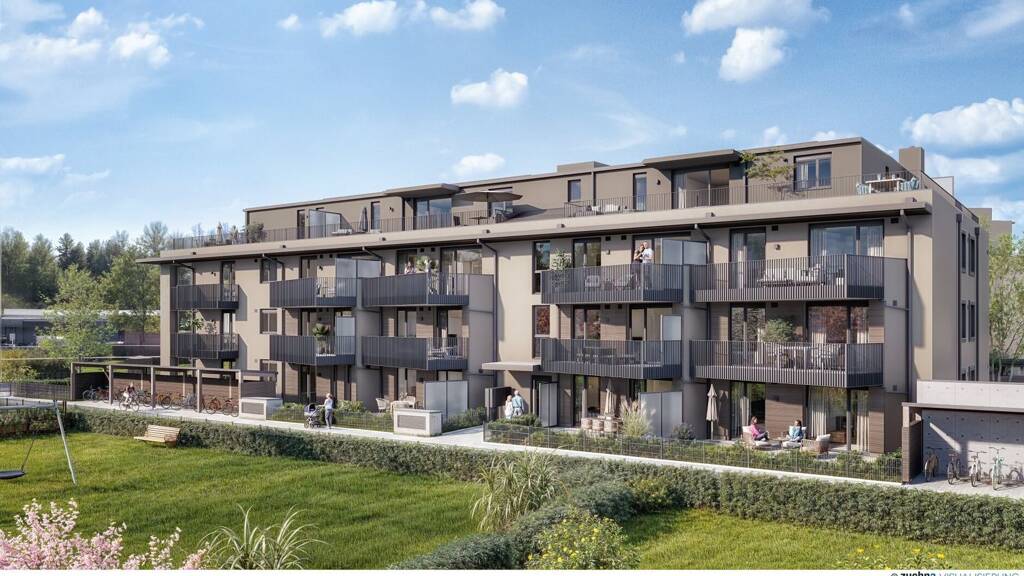 Wohnung zum Kauf - Erstbezug 244.000 € 2 Zimmer 53 m² 2. Geschoss Bürmoos 5111