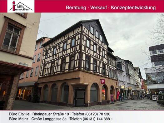 Gewerbeobjekt zum Kauf als Kapitalanlage geeignet 775.000 € 14,5 Zimmer 445 m² 171 m² Grundstück Bingen Bingen am Rhein 55411