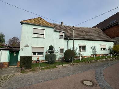 Einfamilienhaus zur Miete 500 € 4 Zimmer 75 m² 240 m² Grundstück Polleben Eisleben 06295