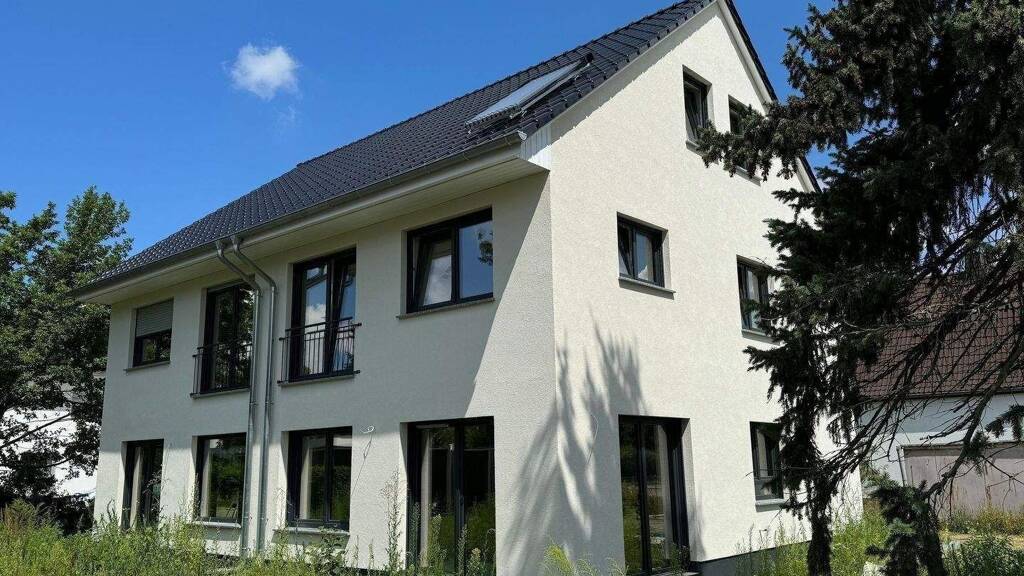 Doppelhaushälfte zum Kauf - Erstbezug 500.000 € 5 Zimmer 138 m² 310 m² Grundstück Landsberger-Straße 209 Mahlsdorf Berlin 12623