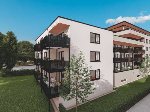 Wohnung zum Kauf - Erstbezug provisionsfrei 419.900 € 3 Zimmer 78,5 m² EG Angermühle 11 Deggendorf 94469