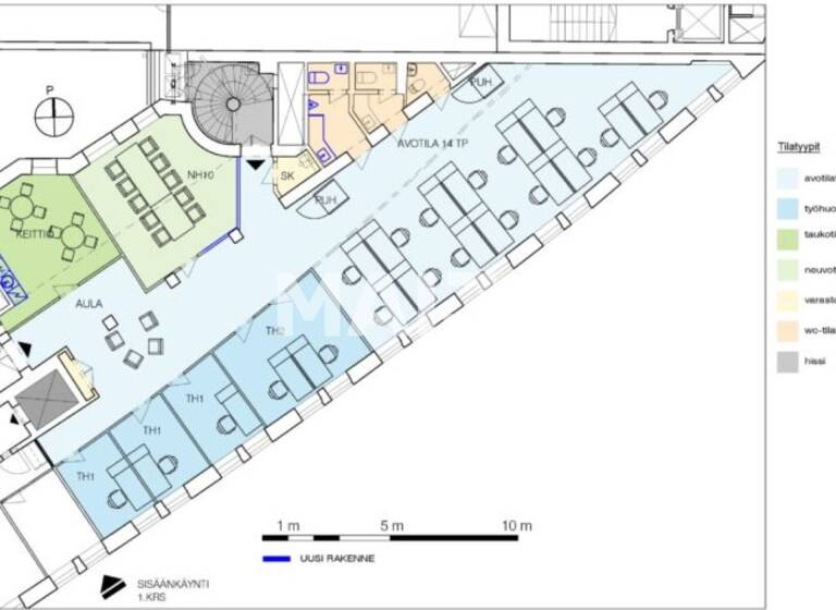 Bürofläche zur Miete Helsinki 00100