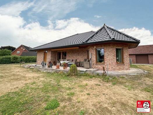 Bungalow zum Kauf 485.000 € 3 Zimmer 122,6 m² 3.254 m² Grundstück Schwinge Fredenbeck 21717