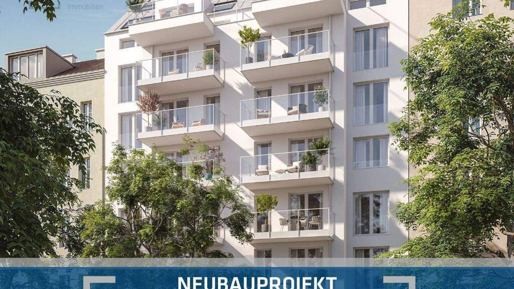 Studio zum Kauf - Erstbezug 273.792 € 2 Zimmer 34,8 m² 5. Geschoss Wien, Brigittenau 1200