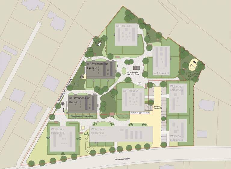 Wohnung zur Miete - Erstbezug 1.470 € 3 Zimmer 65,7 m² Bundesstraße 33b Höchst 6973