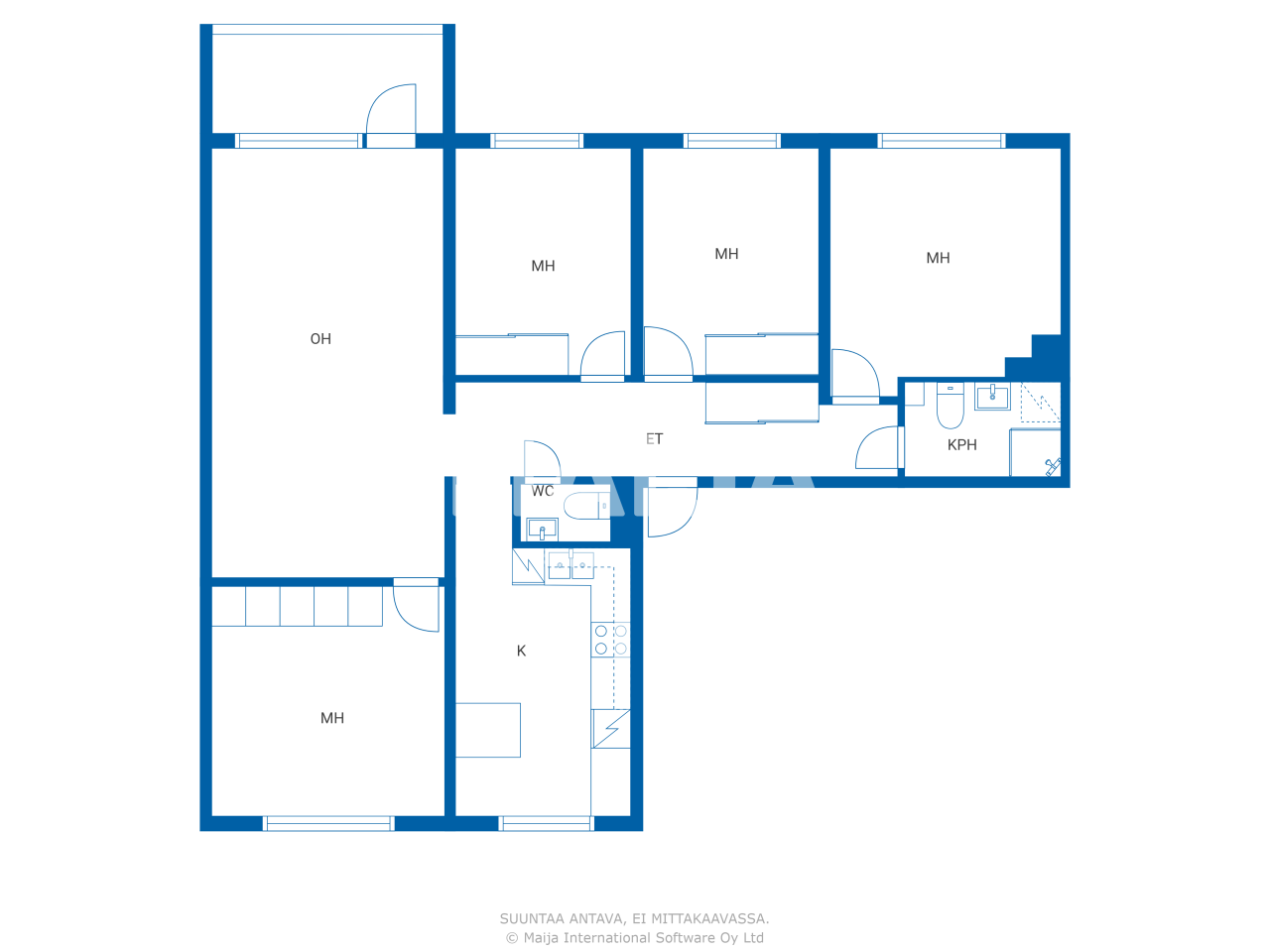 Studio zum Kauf 412.000 € 5 Zimmer 106 m²<br/>Wohnfläche 1.<br/>Geschoss Voudintie 4 Helsinki 00600