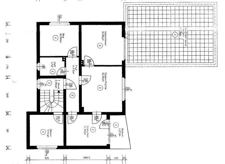 Wohnung zum Kauf 345.000 € 3 Zimmer 87 m²<br/>Wohnfläche 1.<br/>Geschoss Stedefreund Herford 32051