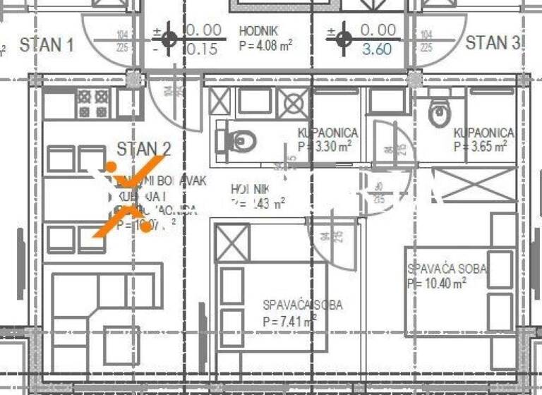 Wohnung zum Kauf 310.880 € 3 Zimmer 76 m² Nin